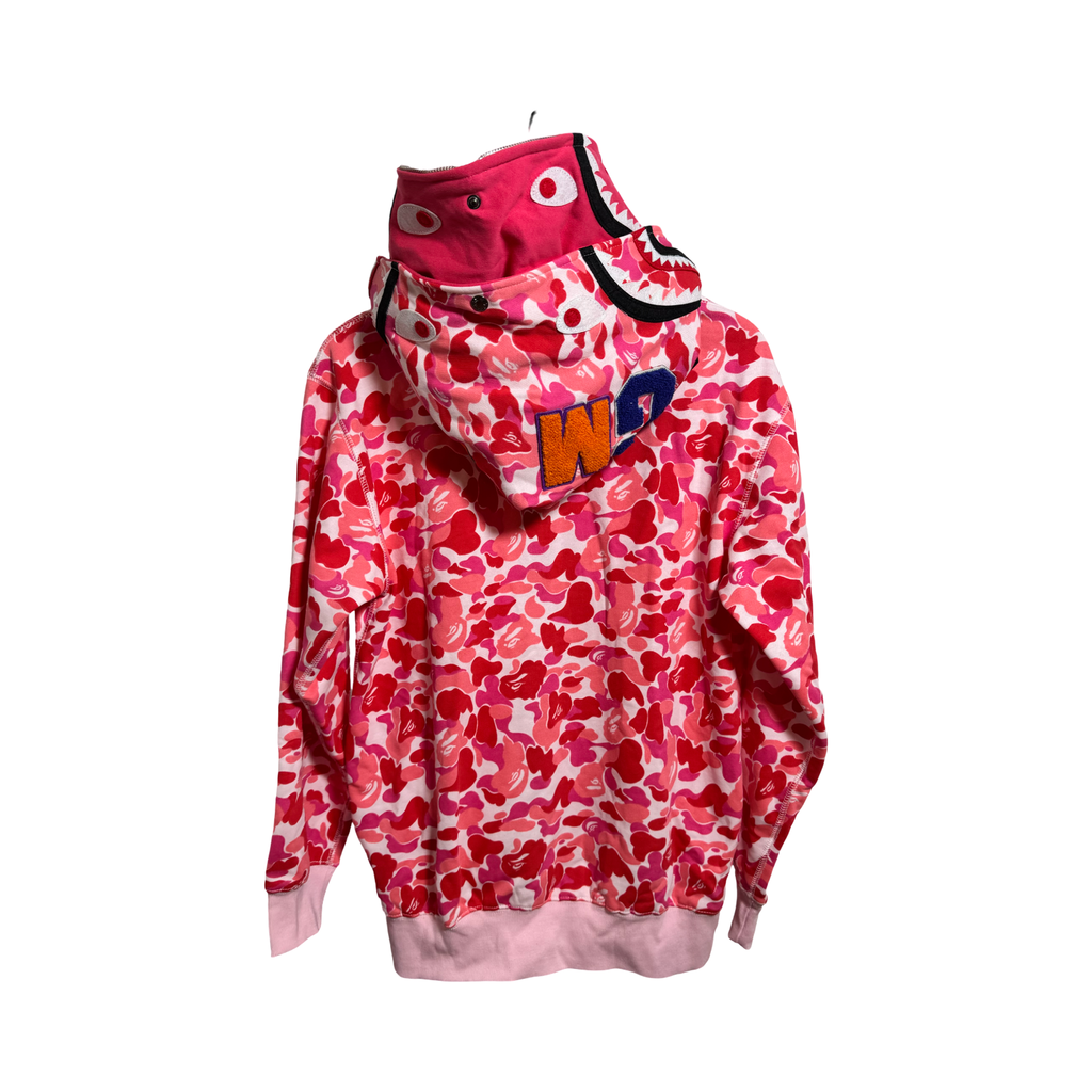 Bape Camo Shark Double hood